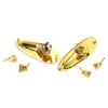 Guitar Pickup Jacks Plug Socket 6.35mm with Mounting Screws for Electric Guitar