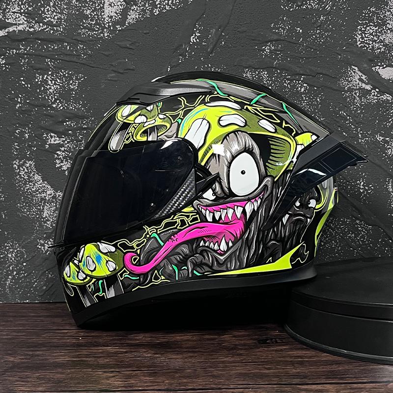 JIEKAI Motorcycle Helmet Men Full Face Casco Moto Double Visor Racing Motocross Helmet Motorbike Capacete Moto Helmets