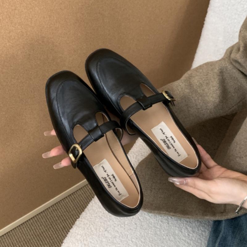 Fashion 2025 New Fashion Women Loafers Mary Jane Spring Autumn Breathable Flat Shoes Casual Comfortable Soft Shoes Elegant Dress Flats