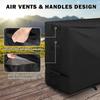 Pizza Oven Table Cover for BBQMall Pizza Oven Table Cart, Outdoor Grill Cart Cover for GRILL FORCE Pizza Oven Stand, Protective Cover for Pizza