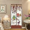 Elegant Owl Pattern 90/100*210cm Anti Mosquito Magnetic Mesh For Insect-free Homes