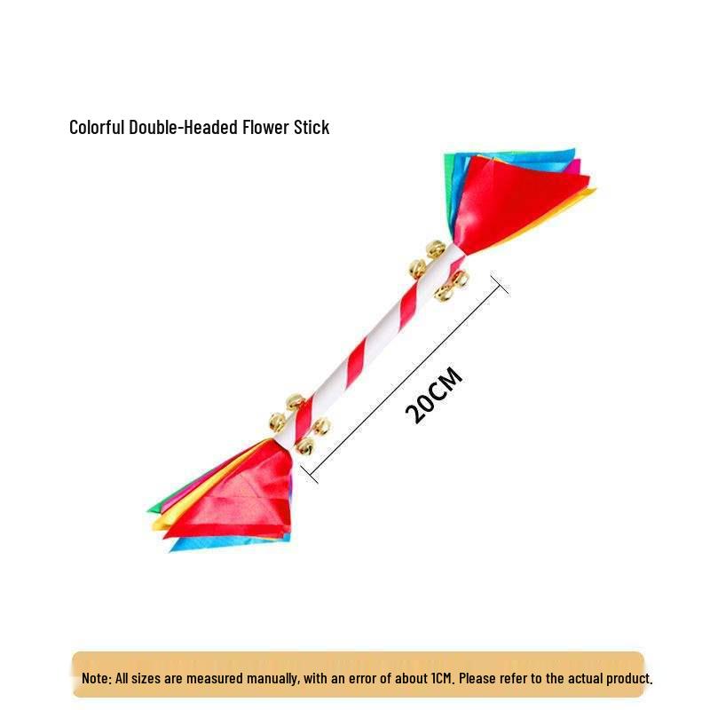 Bunte Blumenstock-Requisiten für Kinder-Tanz und Gymnastik