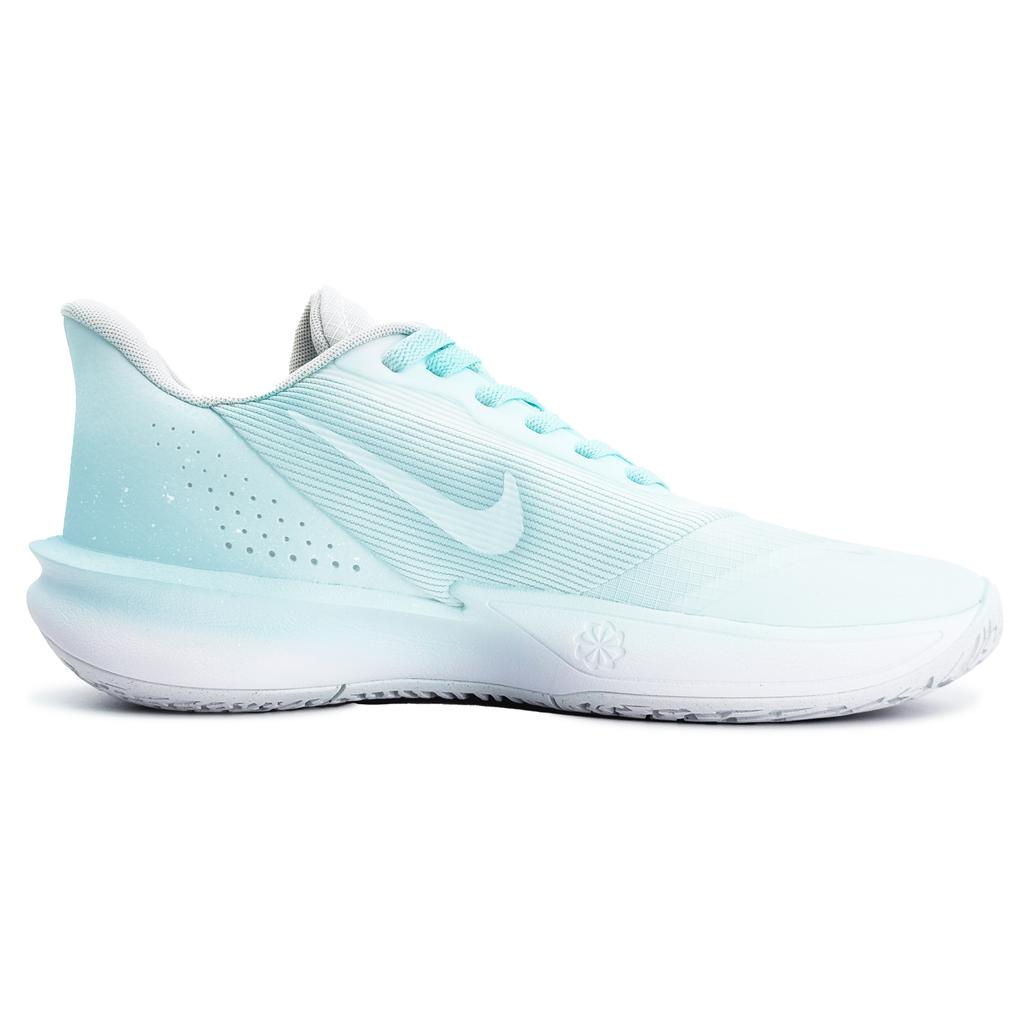 Nike Precision 7 Abrasion Resistant Low top Basketball Shoes Men's Turquoise FN4322-100(Team802--BOX)