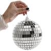 4/6/10cm Mirror Disco Ball Party Shining Ball Christmas Decoration Laser Reflective Glass Disco Ball Xmas Tree Ornament