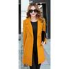 Korean Style Women's Woolen Coat Tongnizi Slim Windbreaker Wool Coat