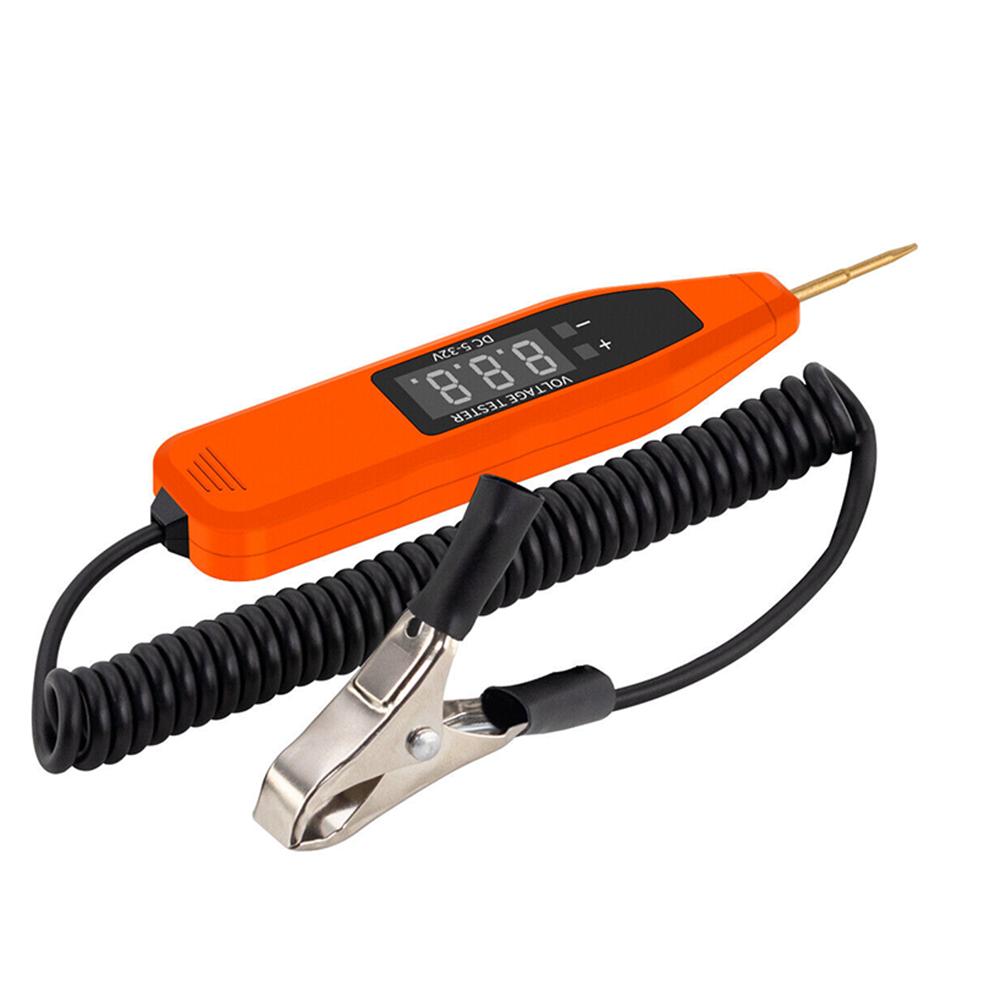 

Digital Circuit Tester for Automotive Use 5V to 32V For Voltage Testing Tool for Battery and Circuit Diagnostics in Vehicles China Mainland