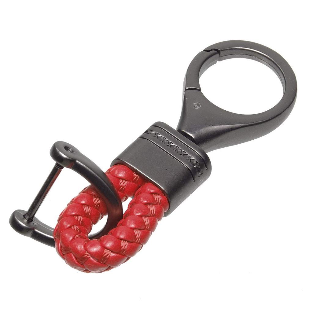 Goods Land GD-SMKYHL 6 Color Smart Key Chain Braided Leather PU Leather Key Ring