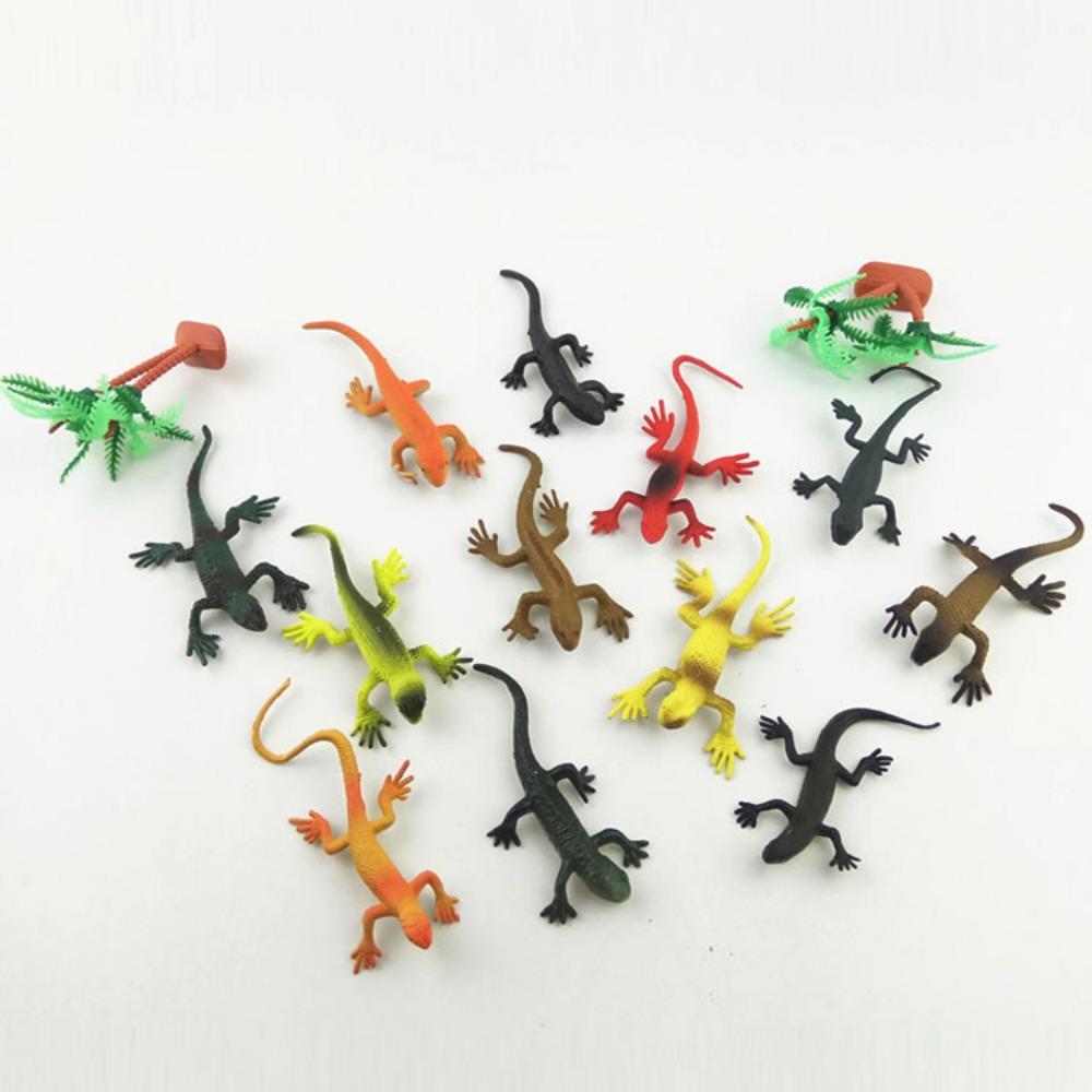 12PCS Multicolor Mini Dinosaur Action Figure Mini Realistic Model Safari Animal Toys  Early Learning