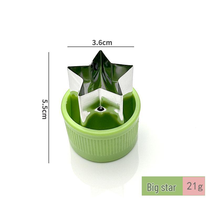 Stainless Steel Farfalle, Vegetable, Fruit, and Sausage Cutter & Cookie Wonton Stamp for Baby Food