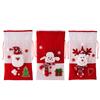 54*31cm Christmas Gift Bag Large Drawstring Storage Bag for Candy Snack Cookie Santa Claus Snowman Gift Packing Xmas Decoration