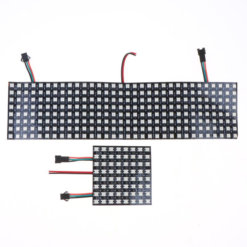 WS2812B Waterproof Smart Pixel LED Matrix Panel 5V 8x8 16x16 8x32 Digital Screen for Outdoor Event Decor