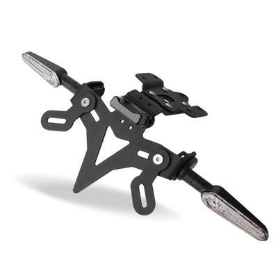 Para Yamaha MT-07/FZ-07 2013-2025 Suporte de Placa de Licença de Motocicleta Eliminador de Para-lama Suporte de Registro Com LED MT07 MT 07 2018