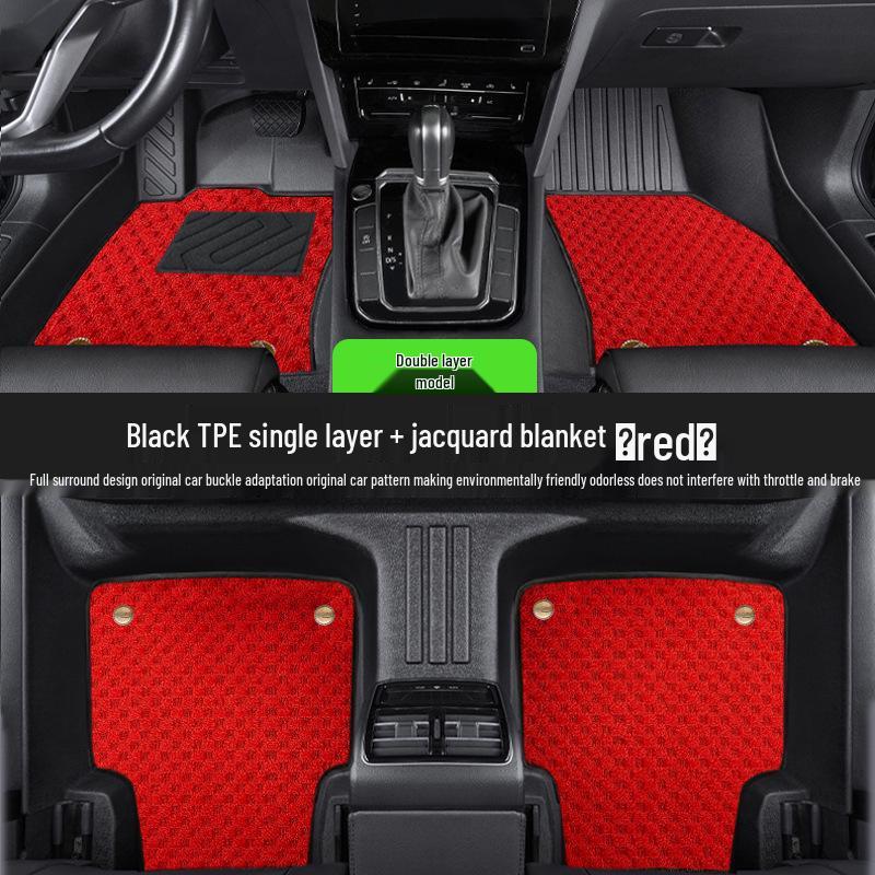 Custom-Fit Waterproof TPE Floor Mats for Hanteng X5/X7