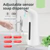 Rechargeable Induction Hand Sanitizer Dispenser  ABS Material Adjustable Soap Dispenser for Kitchen Dispensing