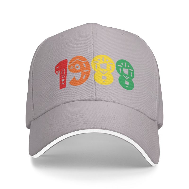 Casquette de Baseball Punk rétro pour anniversaire 1988, pour femmes unisexes, chapeau de papa réglable, Performance