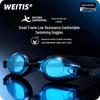 HD Anti-Fog Waterproof Racing Swimming Goggles for Competitive Adults