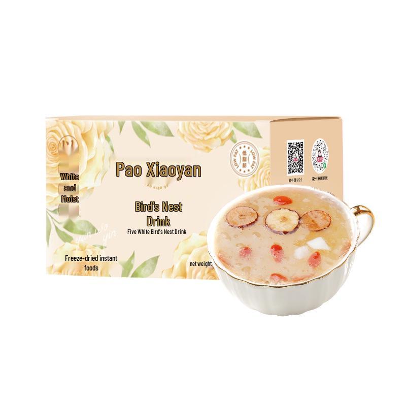 Pao Xiao Yan Instant Bird's Nest Drink with Tremella, Yam, Lily, & Lotus Seed