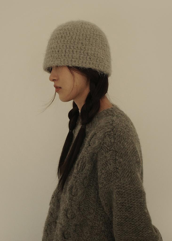 Andobaihaendeu Hiber Hat Grey