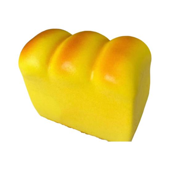 Bread Stress Relief Toy Realistic Bread Squeeze Toy Soft Elastic Toast Croissant Fidget Toy for Adults Teens Anxiety Relief