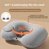 Compression Inflatable U-shaped Pillow Portable Travel Airplane Pillow Neck Protection Pillow Outdoor Travel Sleeping Pillow