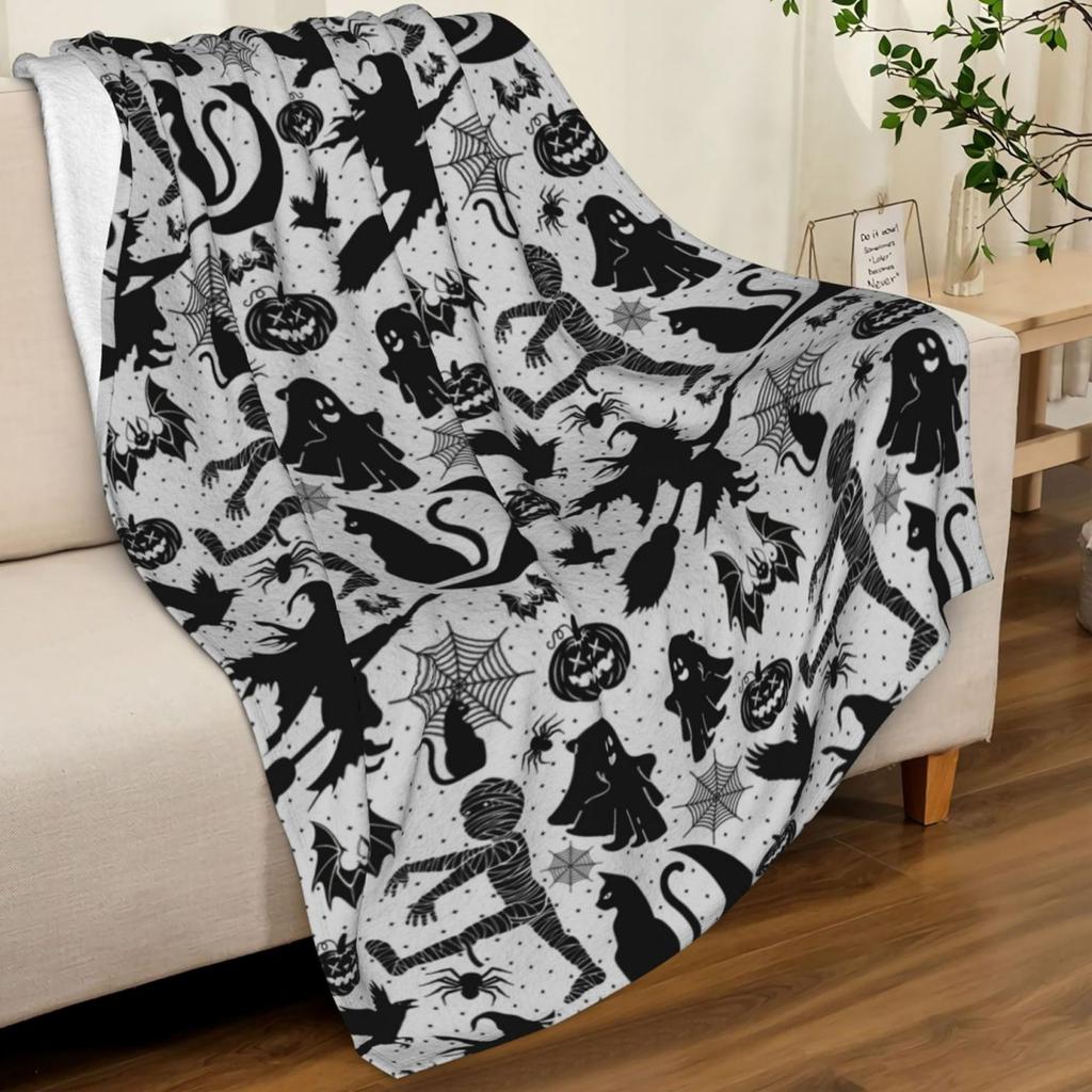 Simple Western Cowboy Printed Blanket for Sofa Bed Travel Camping Living Room Office Conditioning Blanket for All Seasons Gifts