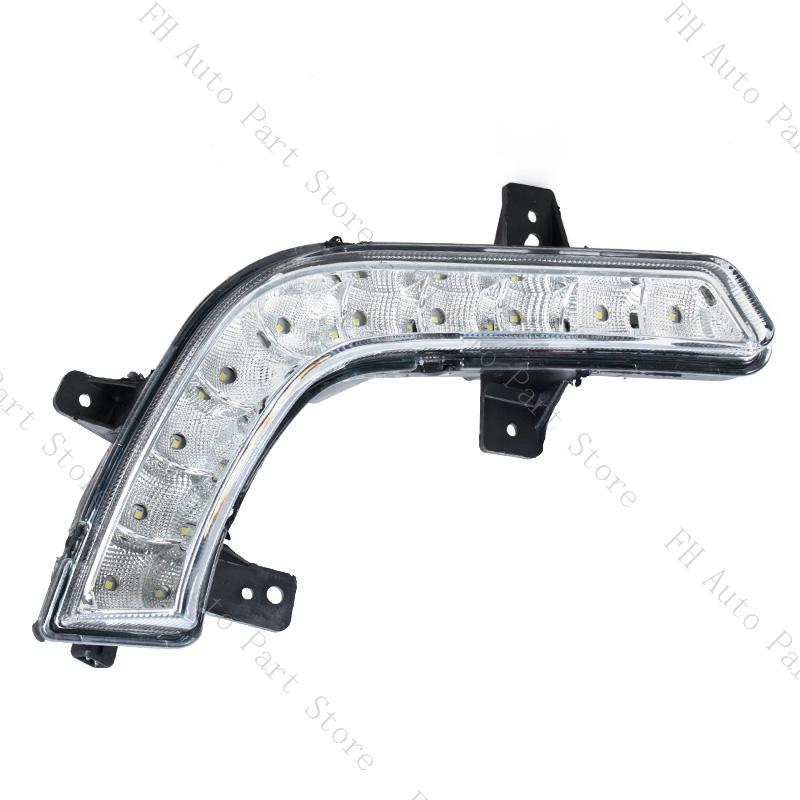 Foglamp Foglight For Geely GC6/MK 2016 2017 2018 2019 LED Front Bumper Fog Light DRL Daytime Running Drive Lamp