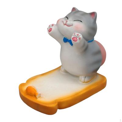 Funny Animal Phone Holder Cellphone Stand Display Gift Ornament Resin Smartphone Bracket Sensory Toy