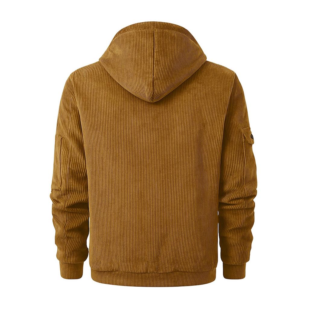 Jaro a podzim Pánský outdoorový ležérní svetr s dlouhým rukávem a stojáčkem Mikiny Topy