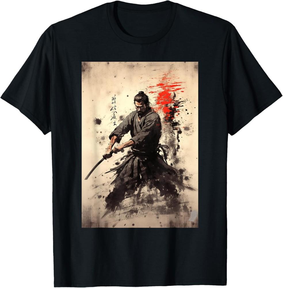 Bushido Samurai Japanese Bushido Kanji T-Shirt Unisex T-Shirt XXXXL