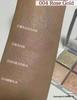 Four-Color Highlight & Contour Palette - Matte, Brightening, Glitter Finish for Eyes and Nose