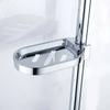 Asta Doccia Porta Sapone Scatola Porta Sapone Pallet Porta Sapone Asta Doccia Barra Scorrevole Cromo Per Barra Scorrevole Vassoio Bagno Per Casa