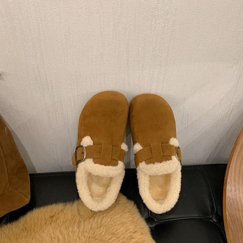 New Winter Versatile Women's Shoes with Fleece and Warmth, Cotton Shoes