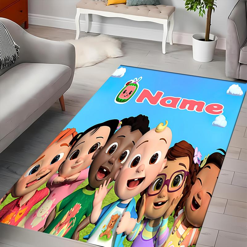 Custom personalization CoComelon - Dance Party Area Rug - Perfect For Kitchen, Bathroom,Laundry Room Decor Large Size Available,Gift All Seasons