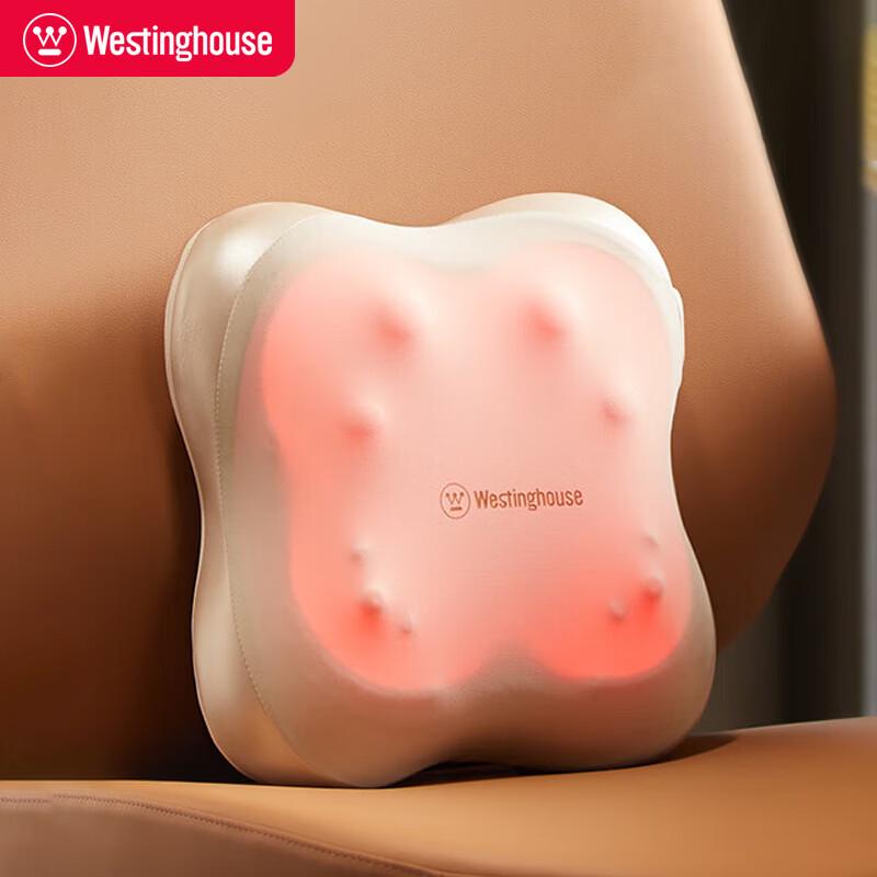 Westinghouse Wireless Lumbar Back Massager with Heat CN plug (adapter included)