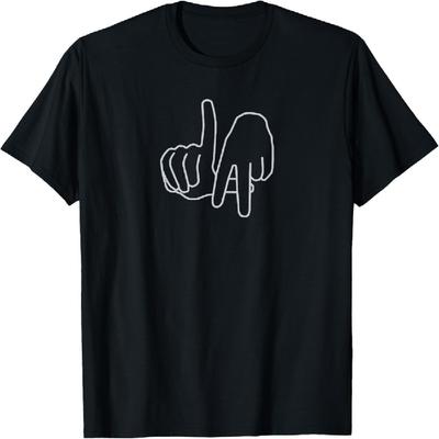 Los Angeles, Kalifornien T-Shirt - LA Handzeichen T-Shirt