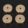 4PCS 30*10mm Aluminum Alloy Amplifier Feet   Amplifier Pads Feet Silver