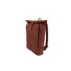 Leather Backpack Shoulder Bag 17" Laptop Rucksack Office School Handbags Rolltop