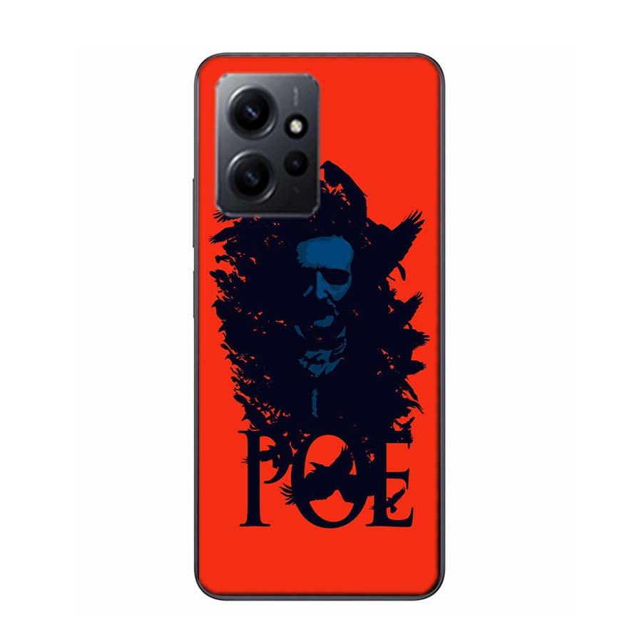 Edgar Allan Poe Phone Case For Redmi 12 13C 12C 15C 9 10 10C Note 13 Pro Plus 14 15 Pro 9T 9C 9A TPU Soft Cover Clear Cell Cases