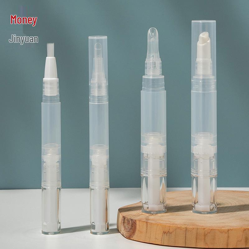 2ml/5ml Rotating Lip Glaze, Whitening, Concealer & Brush Pen 2ml Brush Tip; Transparent; PP
