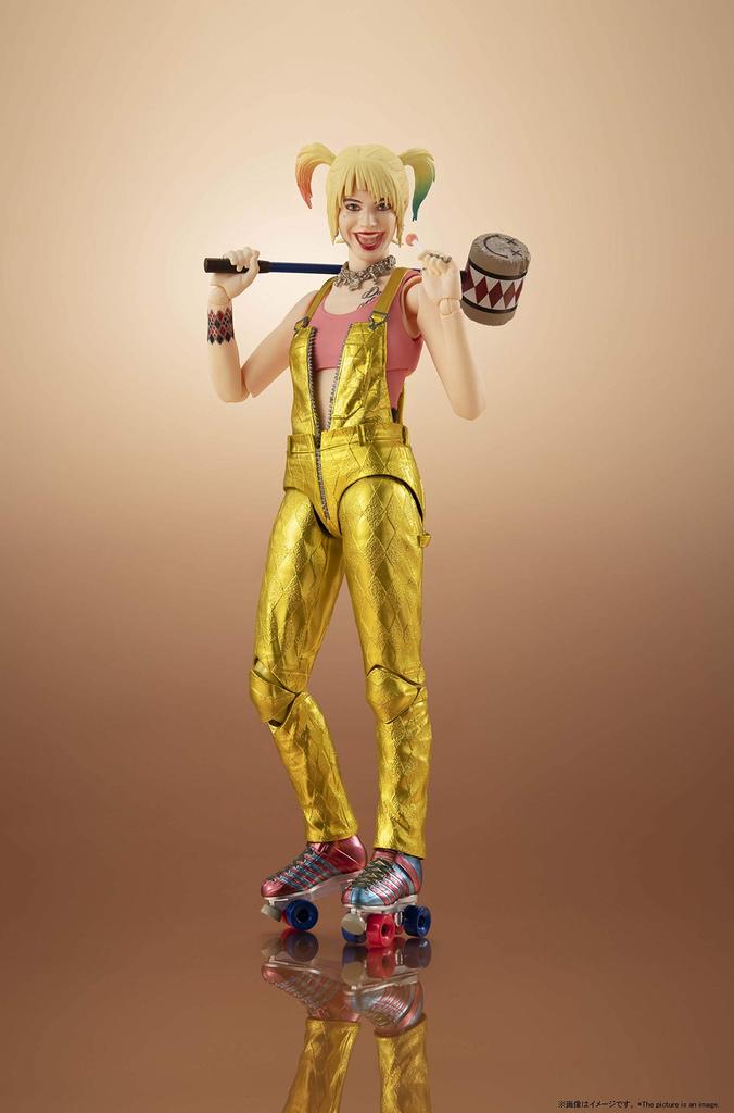 TAMASHII NATIONS BIRDS OF PREY Harley Quinn approximately 145mm painted movable figure S.H.Figuarts PVC&ABS