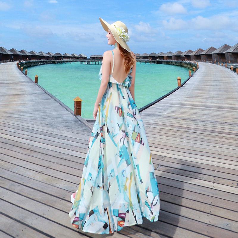 Feeënmotief Chiffon Strandjurk - Editie Zeebadvakantie