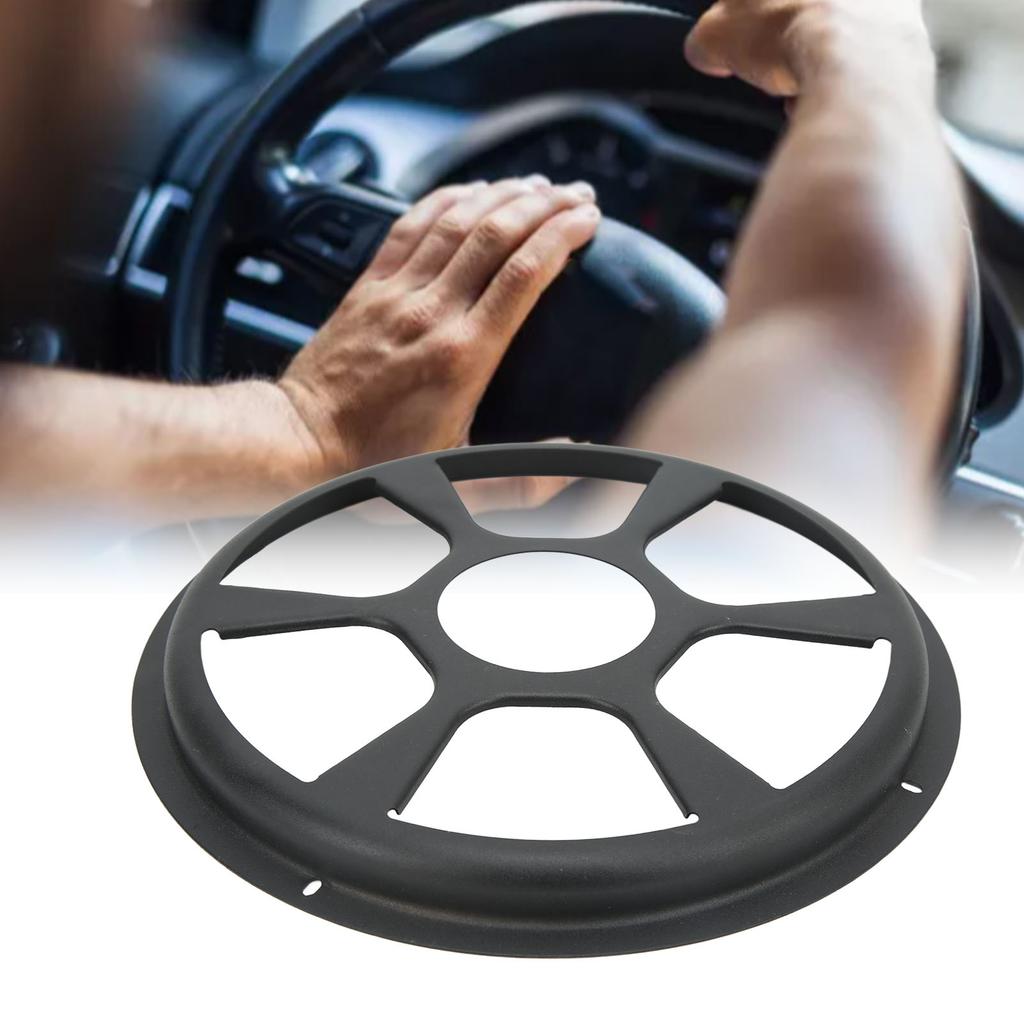 Car   Spker Cover Protector Door Loudspker Trim Sub Woofer Decorative Grill Black
