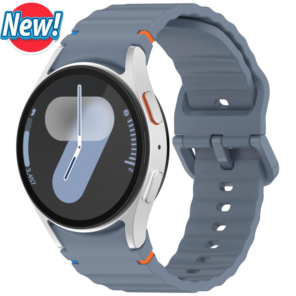 Band for Samsung Galaxy Watch 7 6 4 5 Pro FE 44mm 40mm Original Silicone Bracelet Correa Galaxy Watch4 6 Classic 43mm 47mm Strap