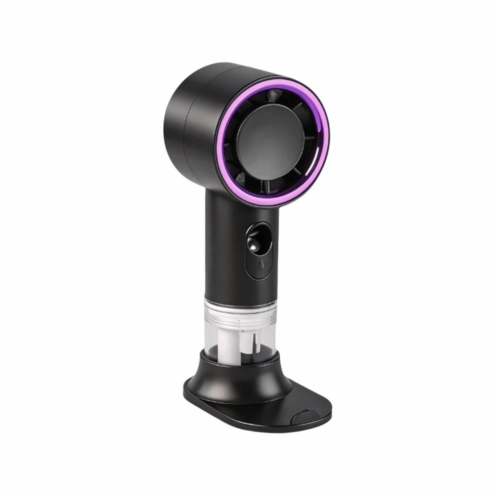 with Water Spray Spray Cooling Fan Rechargeable Desktop Charging Fan Mini Mist Fan Travel Makeup