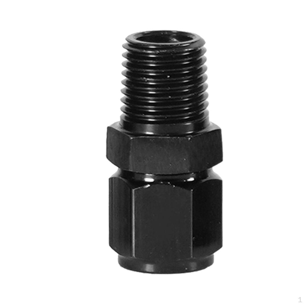 Aluminum Anodized Swivel Adapter Fitting Female to male Oil Line Pipe Connector Replacement