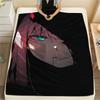 1PC DARLING In the FRANXX Zero Two Print Flannel Blanket, High Quality All Seasons, Home Decor, Warmth and Comfort, Perfect for Christmas Gifts