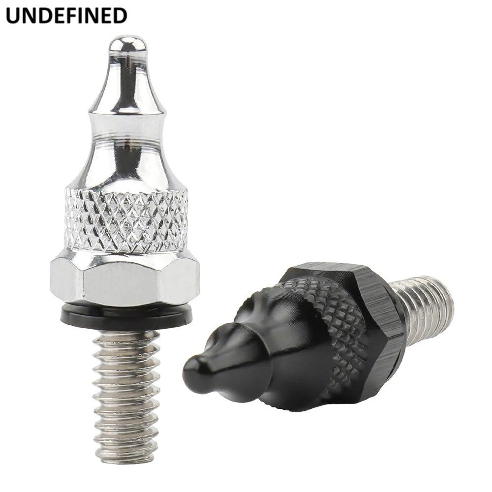 Motorcycle Seat Bolts 1/4-20 Thread Spike Screws for Harley Touring Road king Street Glide Sportster 883 Dyna Street Bob Softail