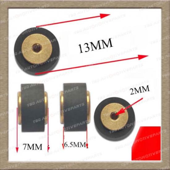 4pcs/set Copper Deck Pinch Roller Tape Recorder Cassette for Sharp SONY Technics