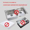 ZISIZ Kitchen Sink Stainless Steel Support Bracket
