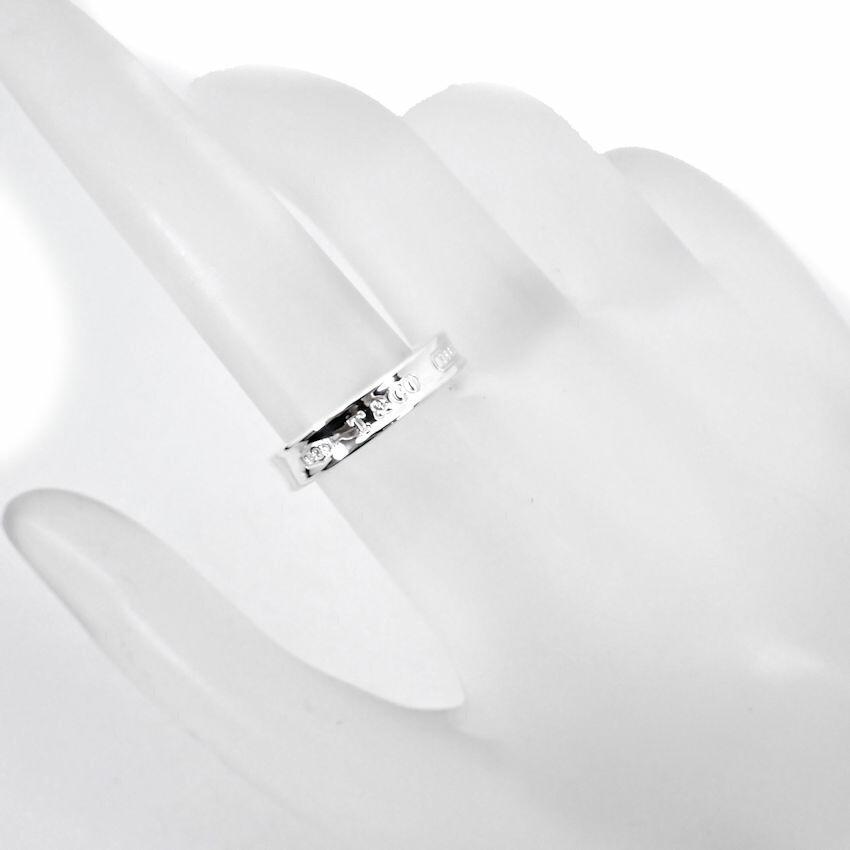 [Used] TIFFANY 925 1837 Narrow Ring/Size 9/g538-65